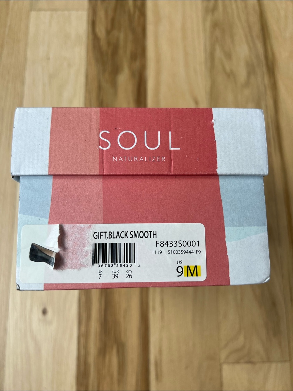 NIB SOUL Naturalizer Gift Black Ballet Flats Comfort Work Shoes Bow Workwear - Picture 11 of 12